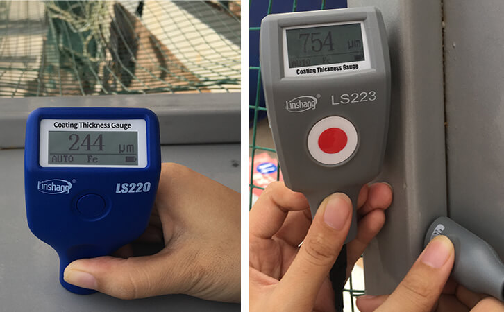 林上防腐涂層測厚儀測鋼結構